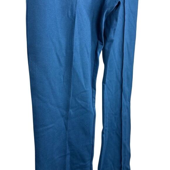 Sanctuary Lana Flare Ponte Knit Pants Blue Jewel NWT Stretch Pull On sz Large - Picture 3 of 16